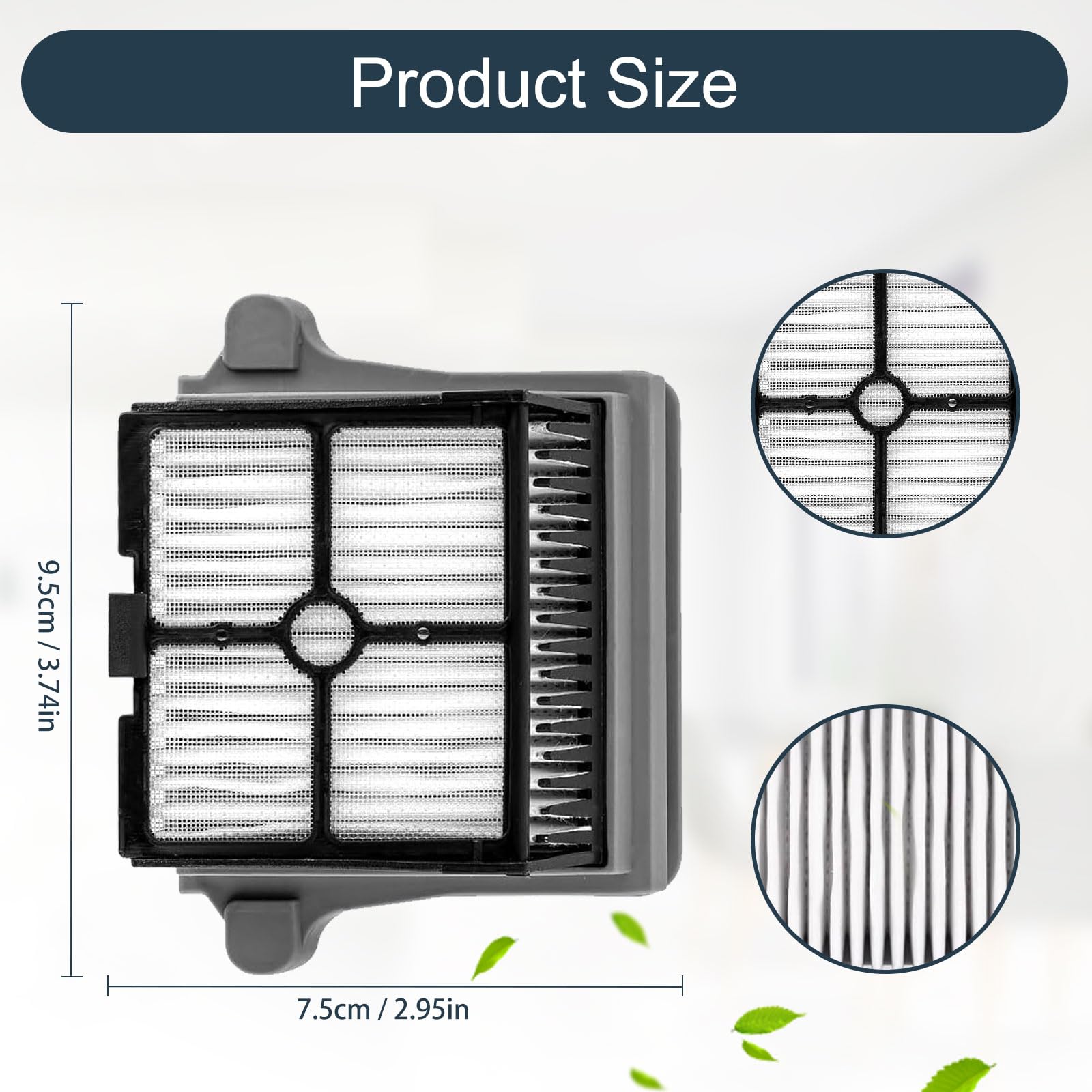 4x HEPA Filter Für Tineco S6/S7 PRO - Ersatzfilter Für Nass-Trocken-Sauger