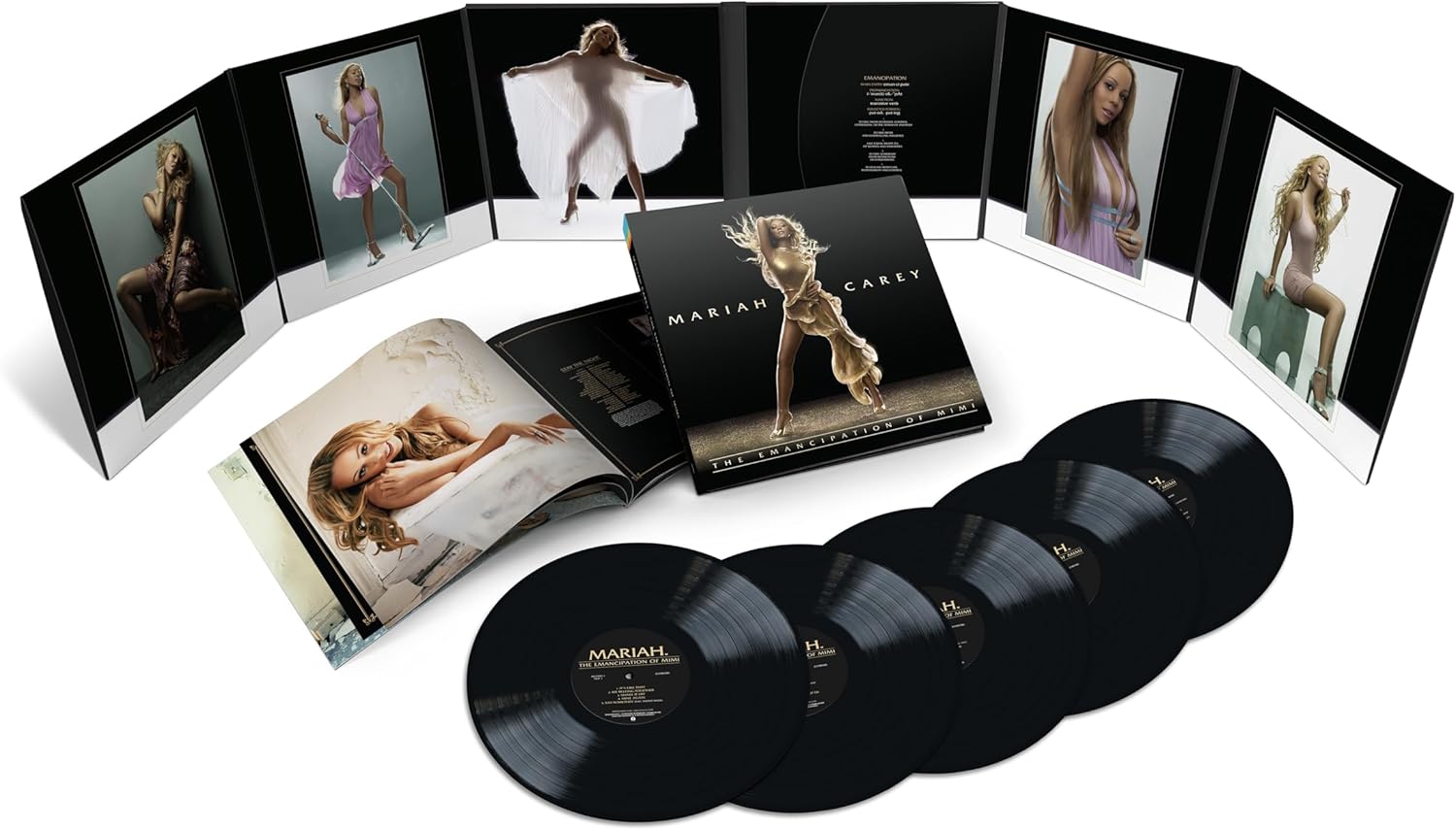 The Emancipation of Mimi [Deluxe 5 LP] por Mariah Carey — capa do álbum