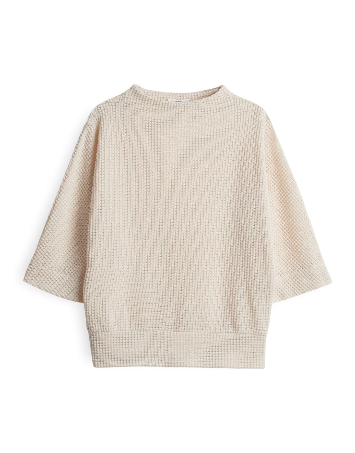 OPUS Damen Sweatshirt | GULOPI Regular Sweatshirt in Strickoptik Natural Glaze, 44