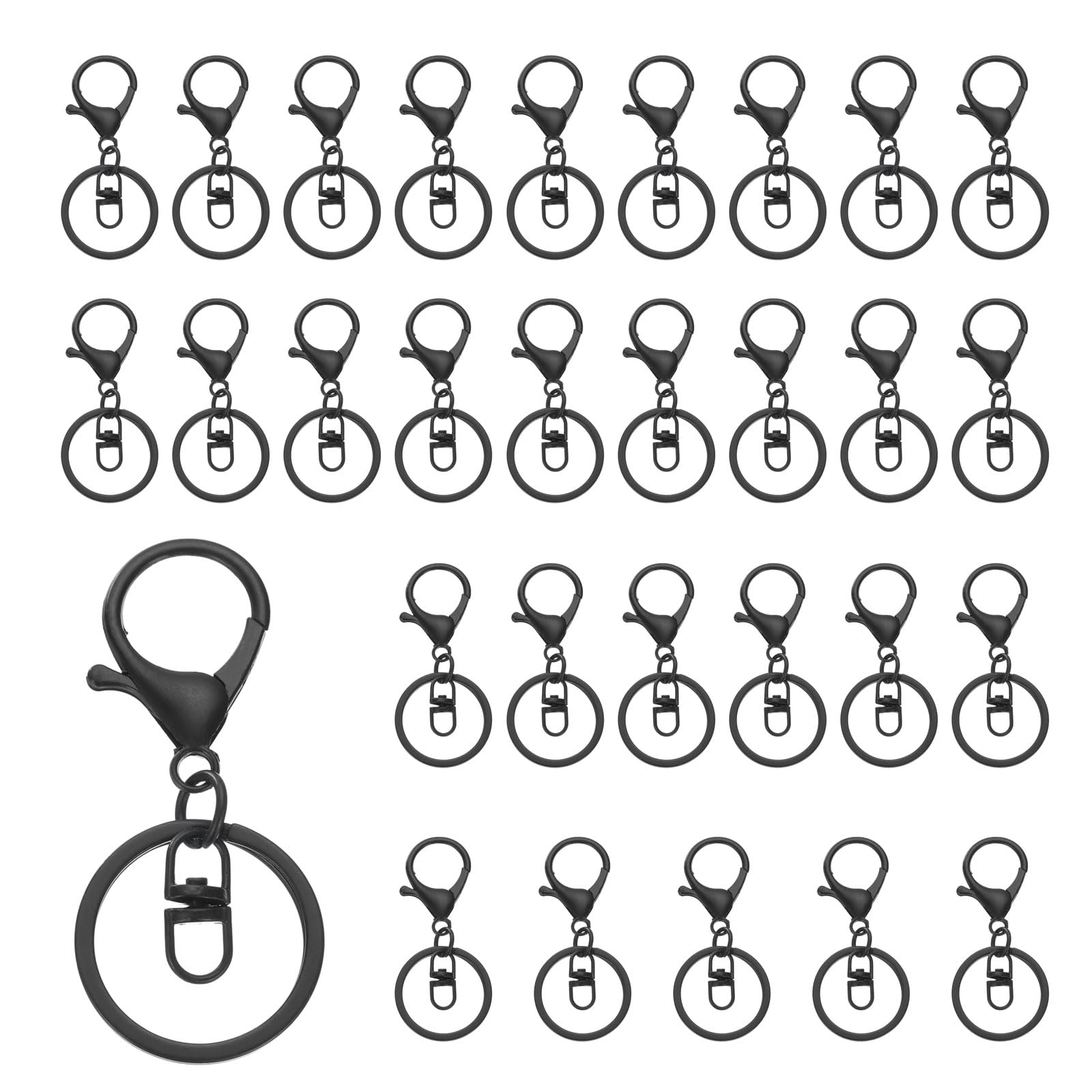 uxcell Lobster Claw Clasps Keychain
