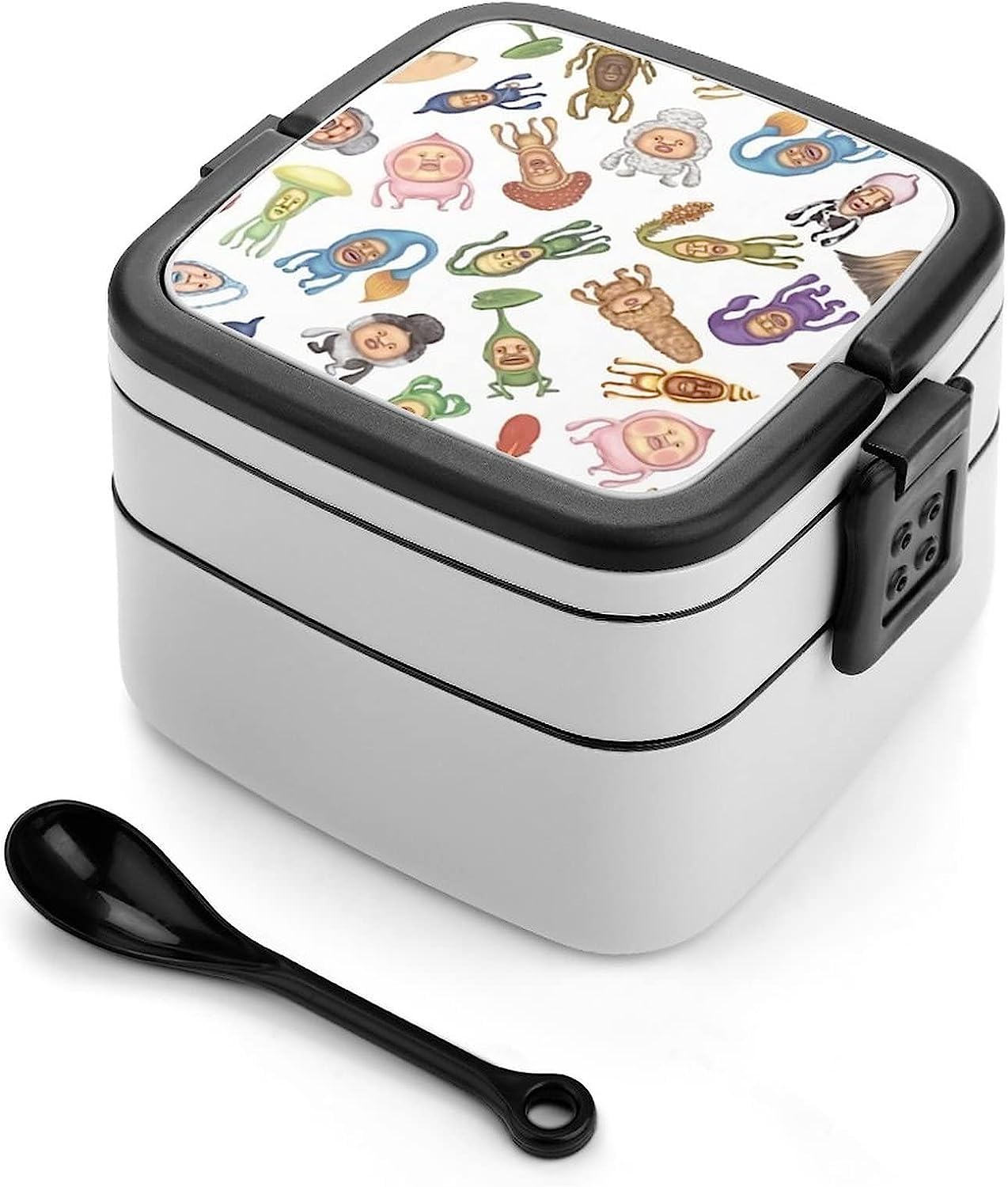 Amazon | こびとづかん 弁当箱 ランチボックス 二段 ふわっと盛れる