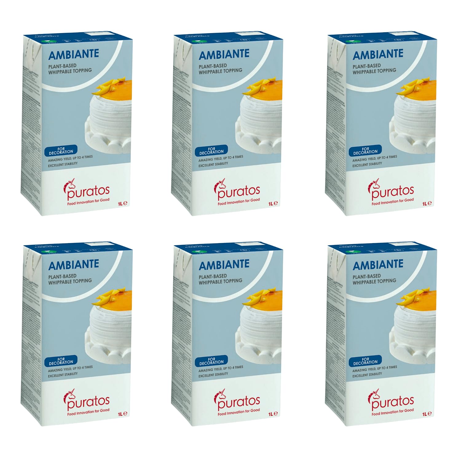 Nata vegetal Ambiante de 1 L, Puratos (Pack, 3, unidad) — view 6