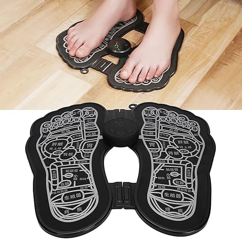 Masajeador de pies de piedra de acupresión alfombrilla de acupresión de pies almohadilla de masaje de pies almohadilla de masaje de pies para el