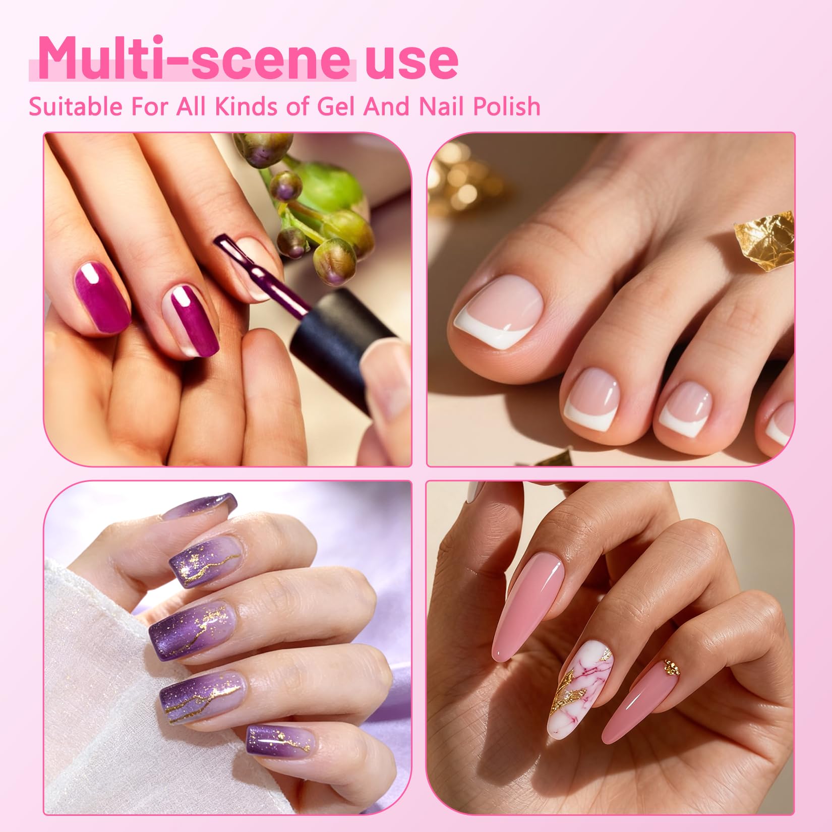 Amazon.com: AORAEM UV LED Nail Lamp, 3W Portable Duck Neck UV Nail