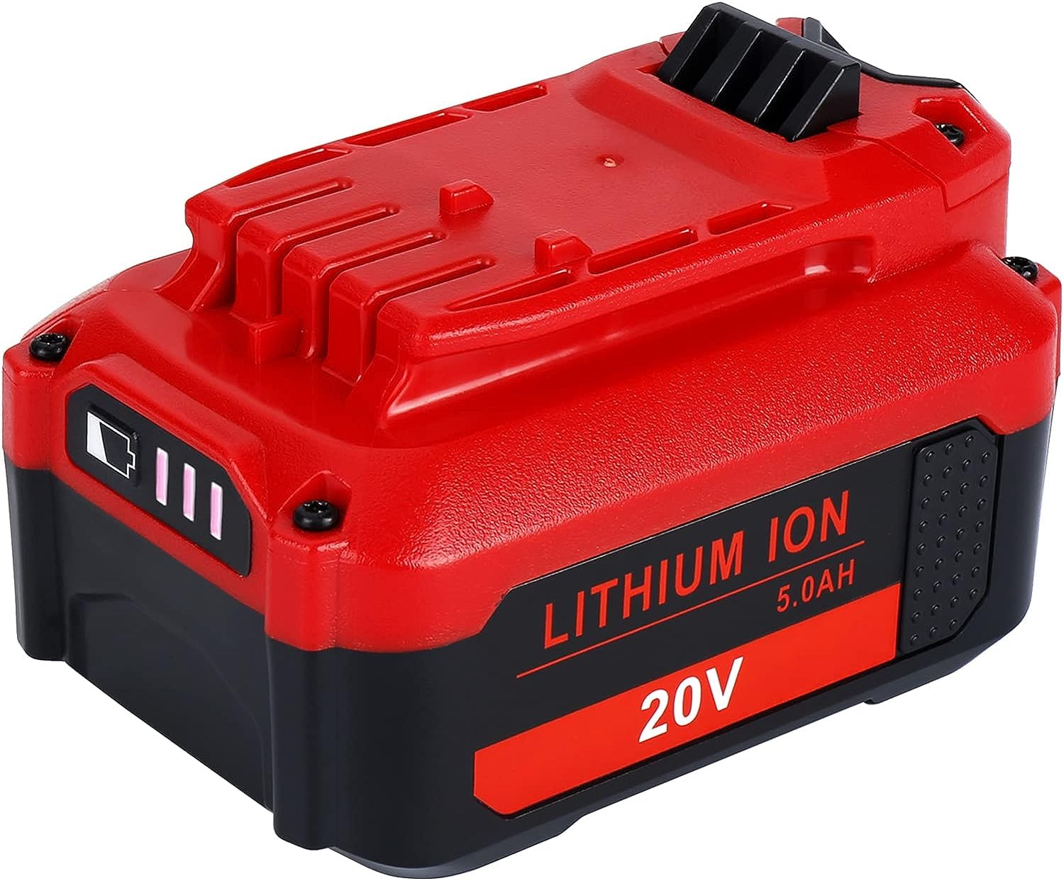LALAFO CMCB205 5.0Ah 20V Replacement Battery for Craftsman 20V Lithium-Ion Battery CMCB201 CMCB202 CMCB204 CMCB205 CMCB206 CMCD700C V20 Series Cordless Power Tools
