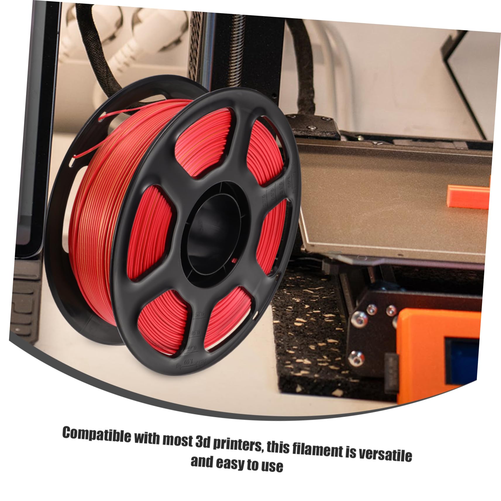 Holibanna Filament Drucker Pla-filament Zweifarbiges Filament Kompatibel Mit Den Meisten 3d-druckern Einfach Zu Laden Verwenden Langlebige Qualität