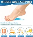 Krunexa Kids Insole Orthotic Arch Support Insole Flat Foot Flatfoot Corrector Foot Care Shoe Cushion Insert Silicone Gel orthopedic pad (PAIR - 1) gallery image