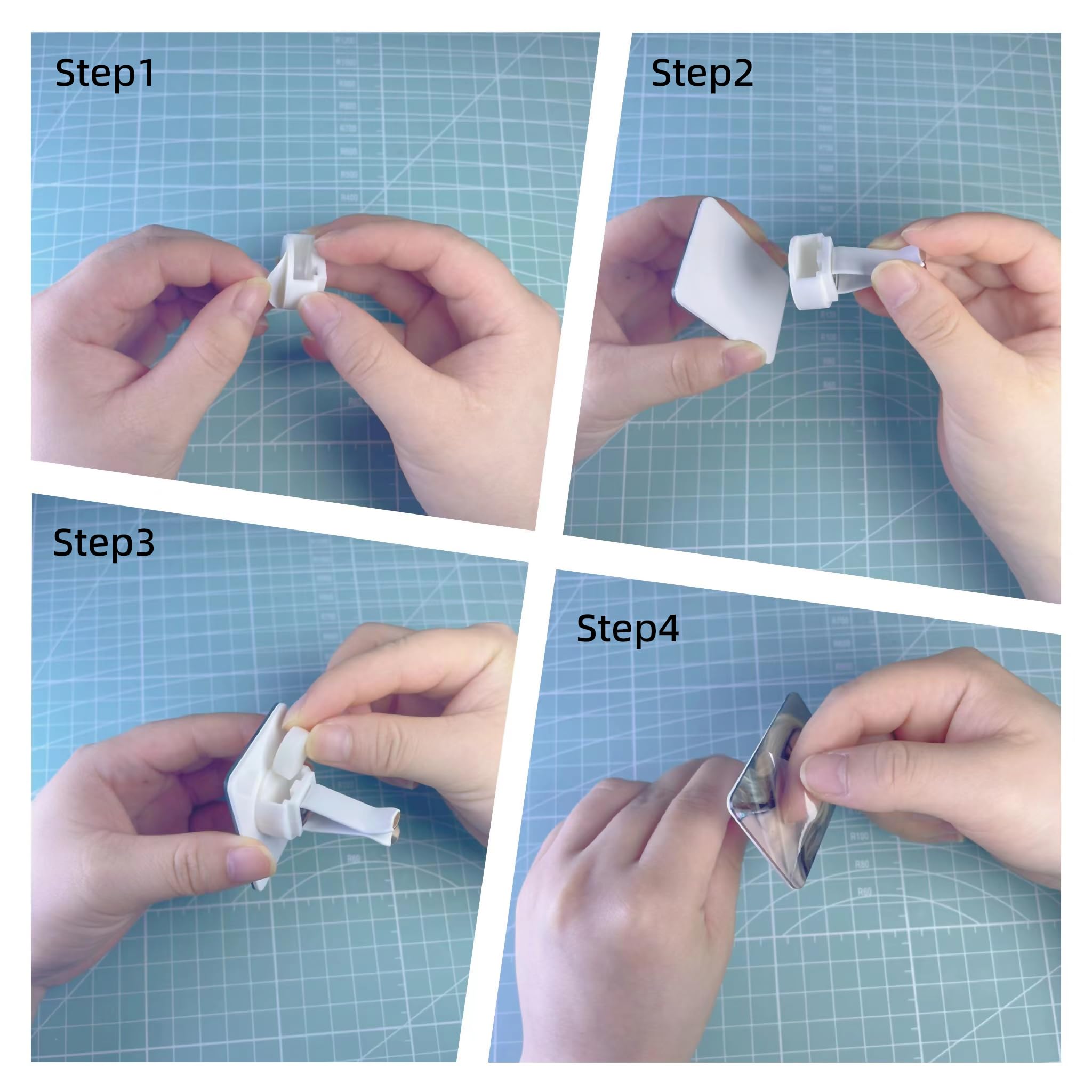 Clip personalizzate per bocchetta dell'aria dell'auto, clip per bocchetta dell'aria dell'auto con strass in acrilico, decorazione per interni