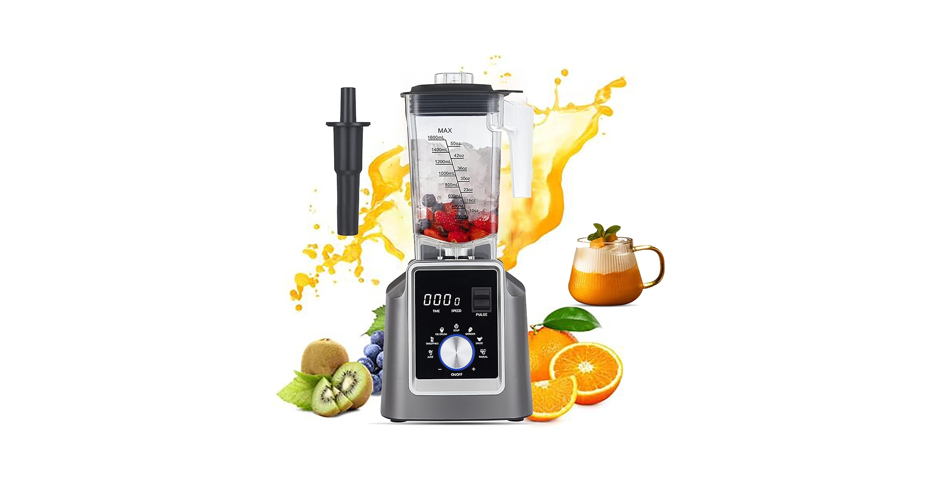 Amazon | Gubigo 業務用ミキサー 2L ミキサー 大容量 ブレンダー