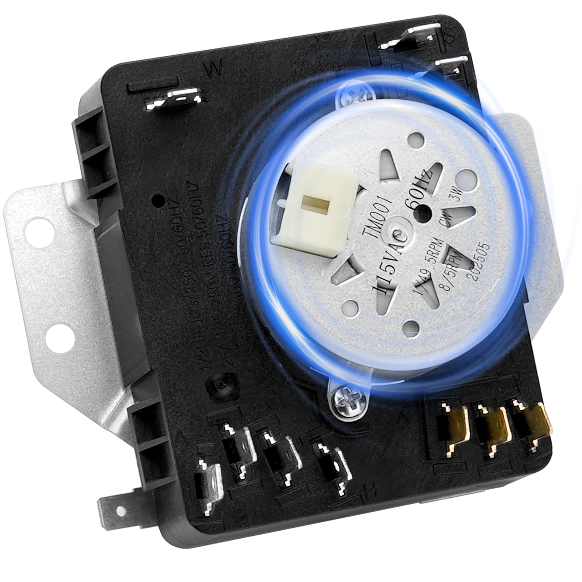 W10185992 MEDC465HW0 WED5000DW2 WGD5000DW3 Dryer Timer, 2-Year Warranty