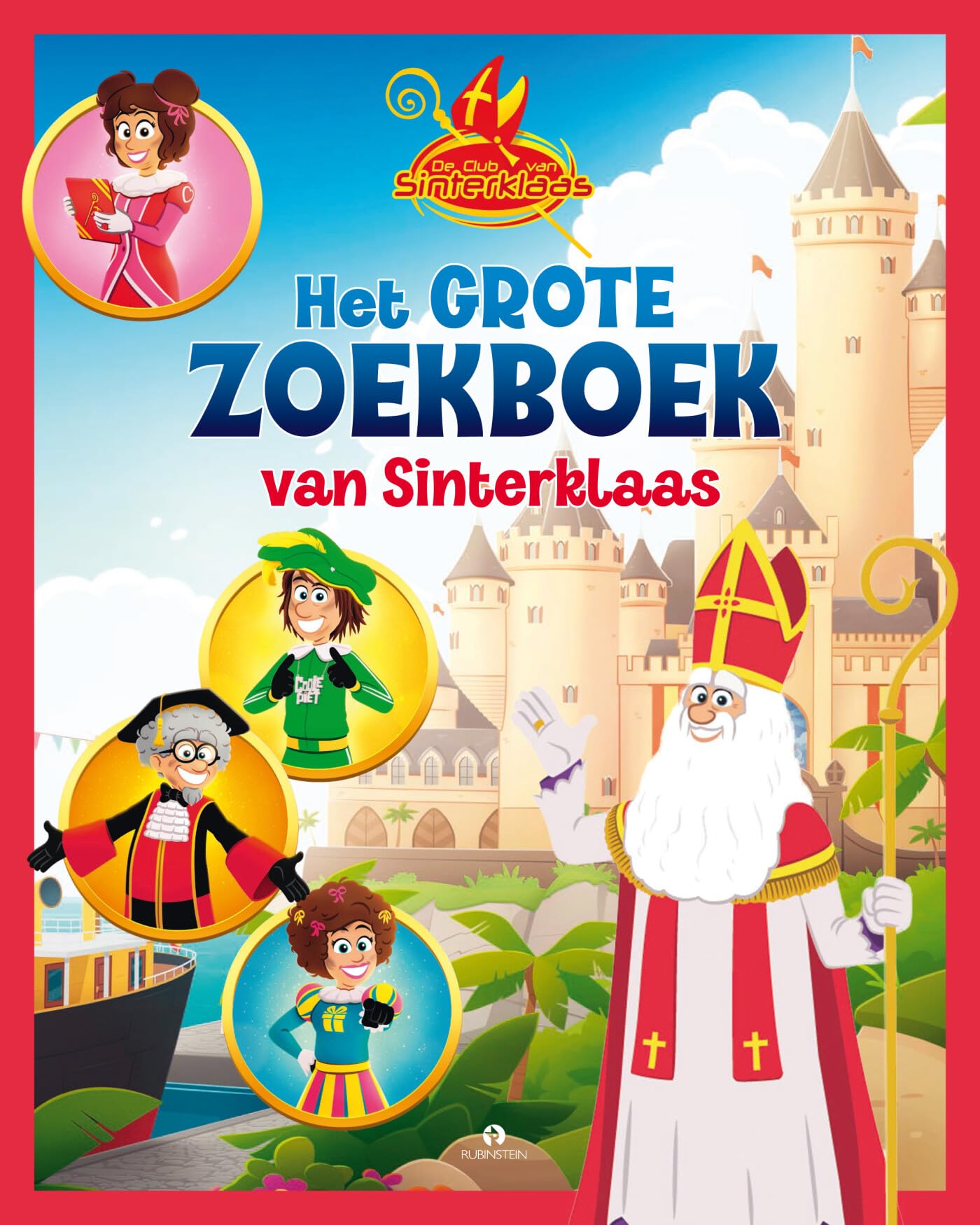 Het grote zoekboek van Sinterklaas (De Club van Sinterklaas)