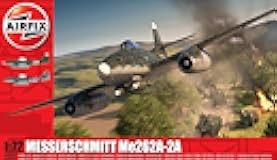 Messerschmitt ME262A-2A Airplane 1:72 WWII Military Aviation Plastic Model Kit A03090