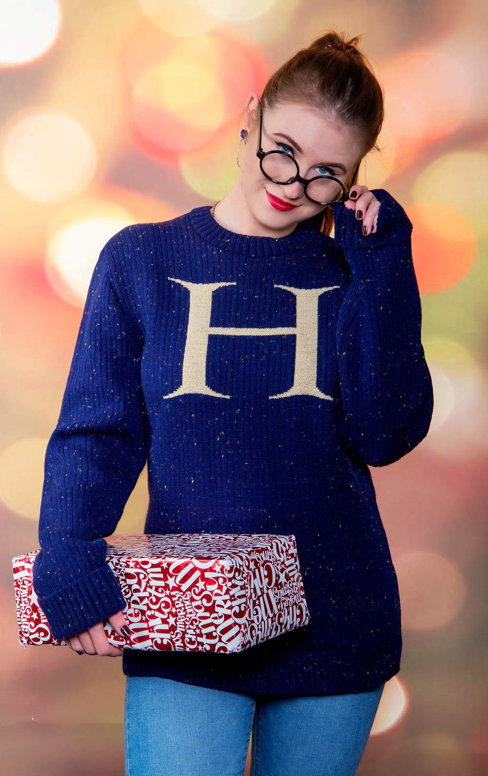 Réplica oficial de Harry Potter H Navidad Jumper