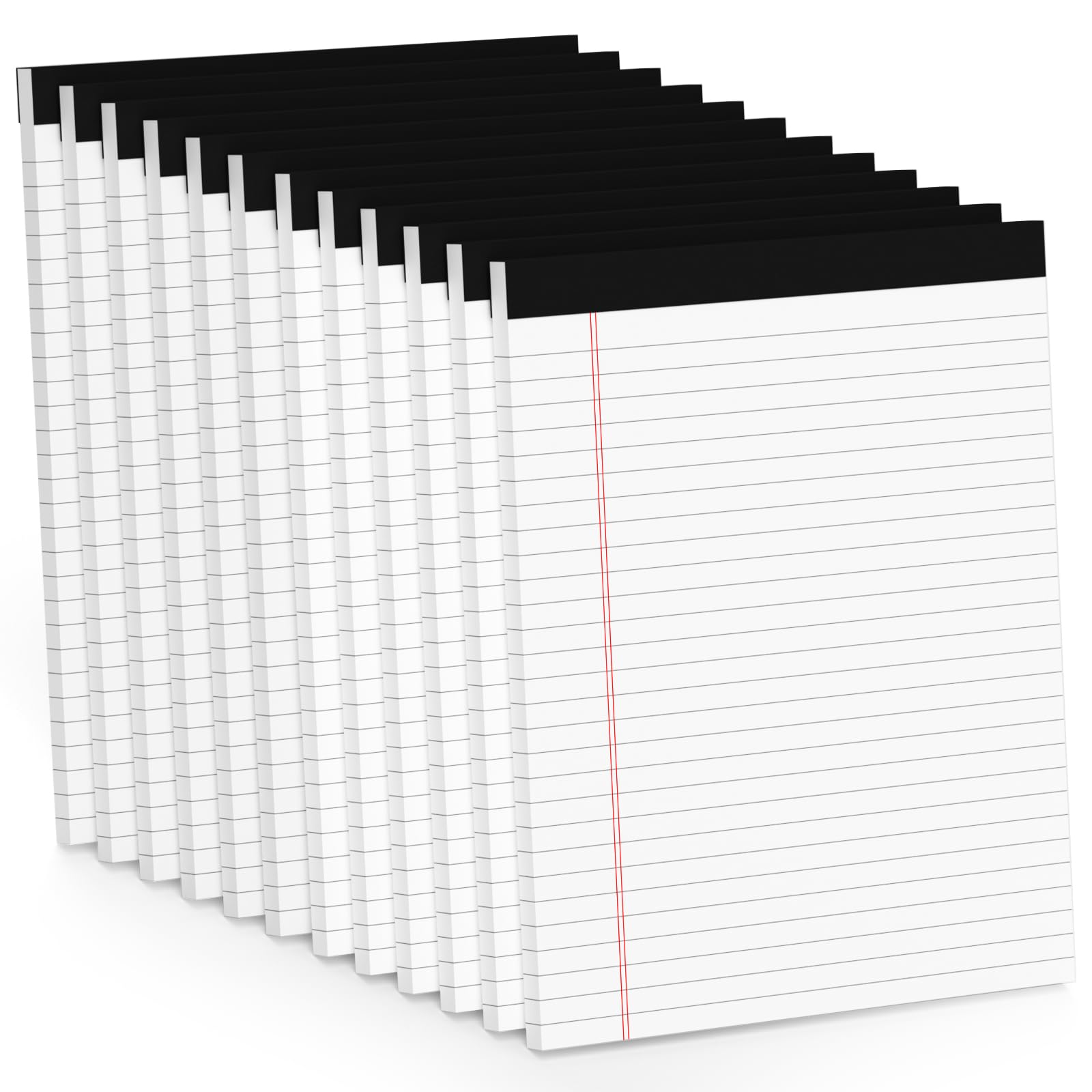12 Pack Note Pads 8 5 x 11 White Legal Pads 8 5 x 11 Wide Ruled Lined