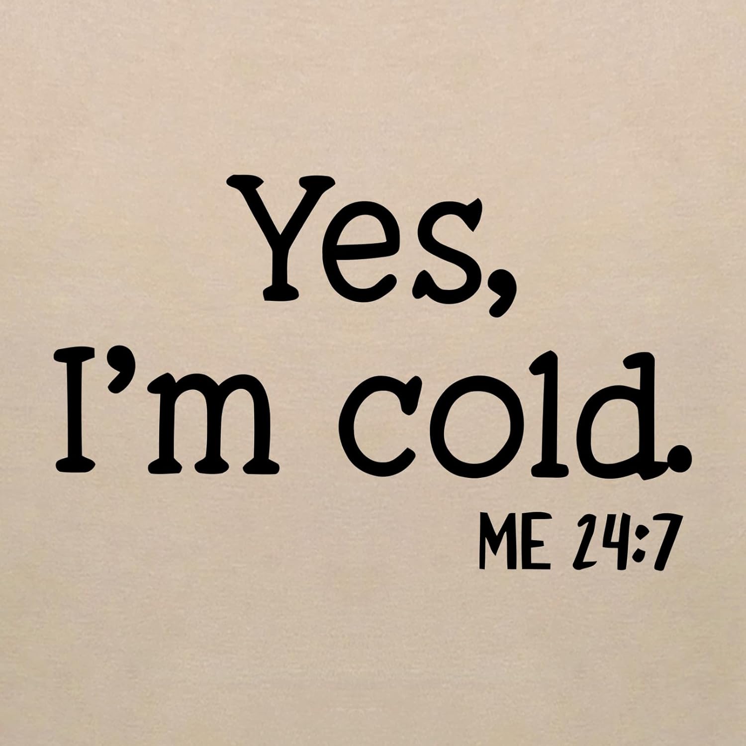 BLACKMYTH Women Graphic Cute I'm Cold Sweaters Drop Shloulder Sweatshirts - Image 4