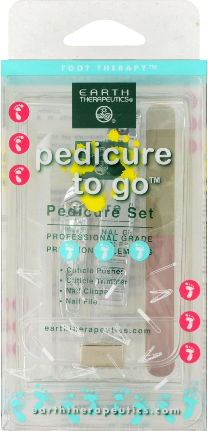 Earth Therapeutics Foot Therapy Toenail Clipper, with Clipping Catcher, 1 clipper (Pack of 3)