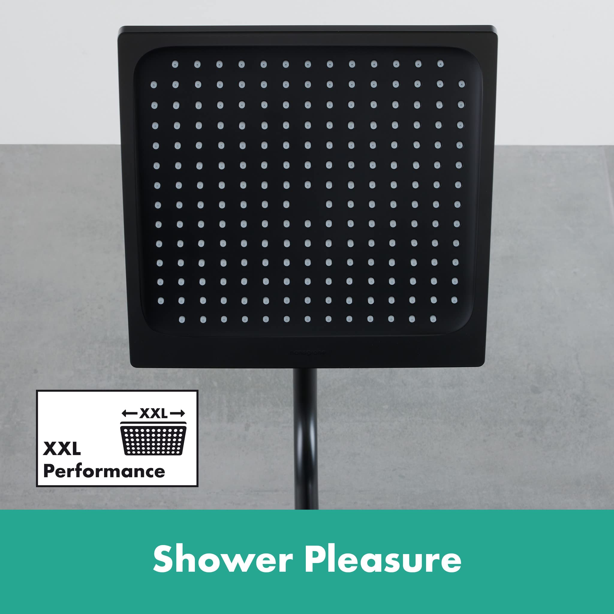 Soffione Doccia Hansgrohe Crometta 240x240 Mm - Getto Pioggia, Anticalcare, Cromo - Foto 5