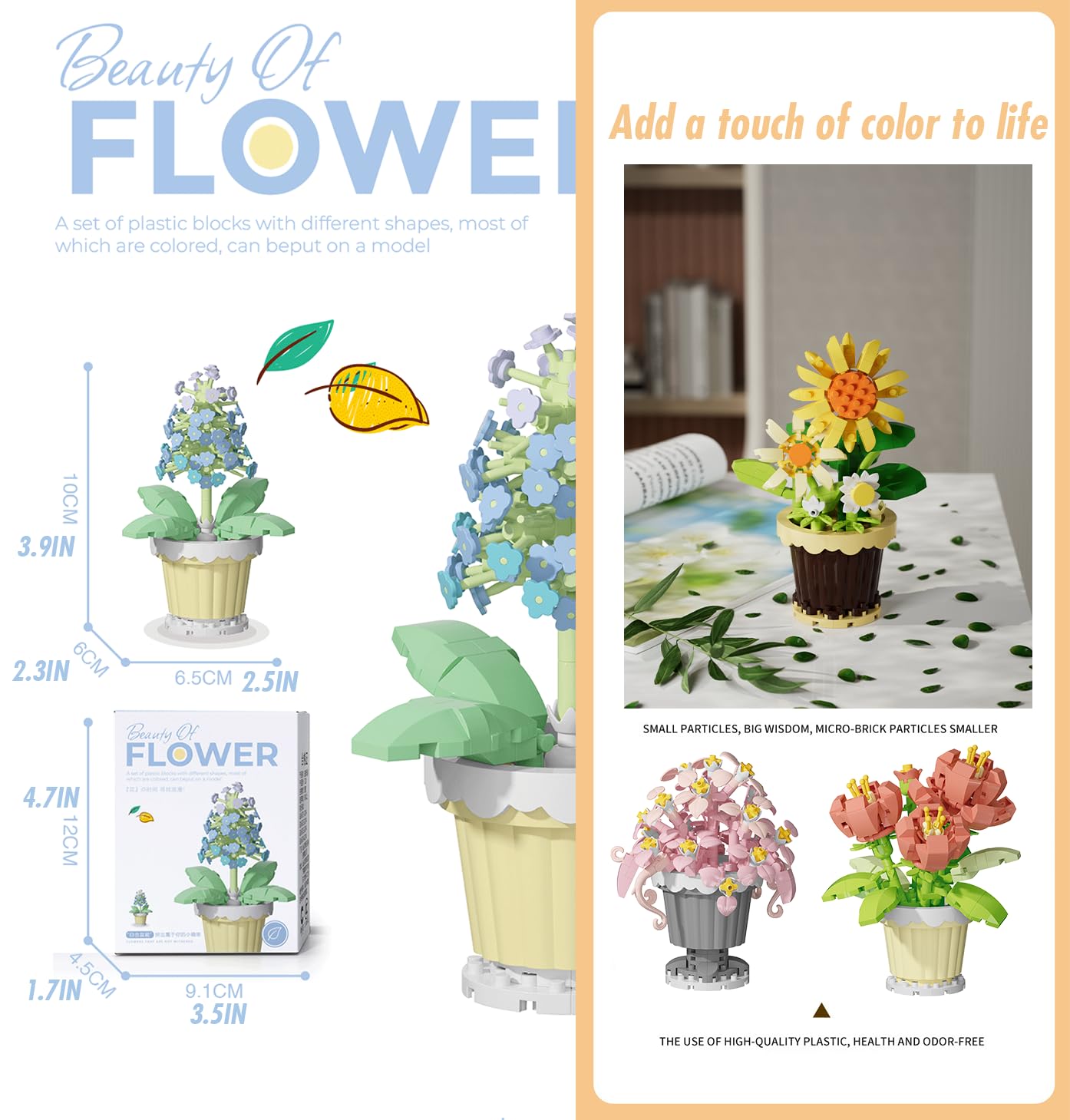 Amazon.com: Jollcnoia Jade Mini Flower Potted Plant Bonsai