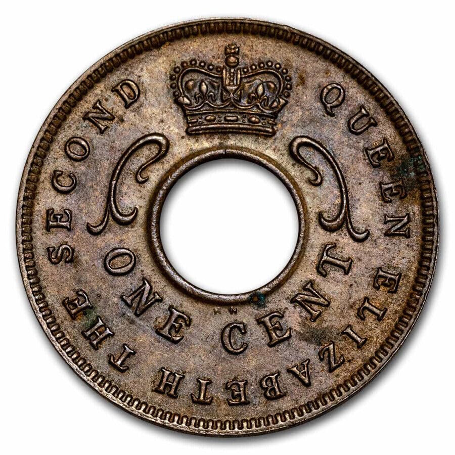 1954-1962 1 Cent British East Africa Coin. Historically Used In