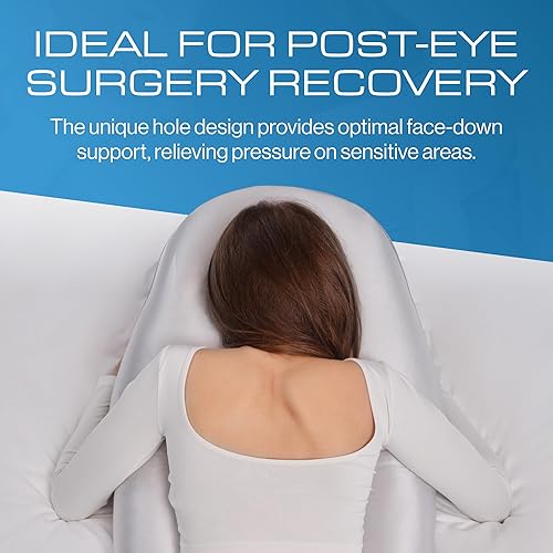 Miniatura 2 de Kolbs - Almohada boca abajo después de la cirugía ocular Vitrectomía de 2 caras Cálida o fresca. Almohada boca abajo masaje propenso BBL después de