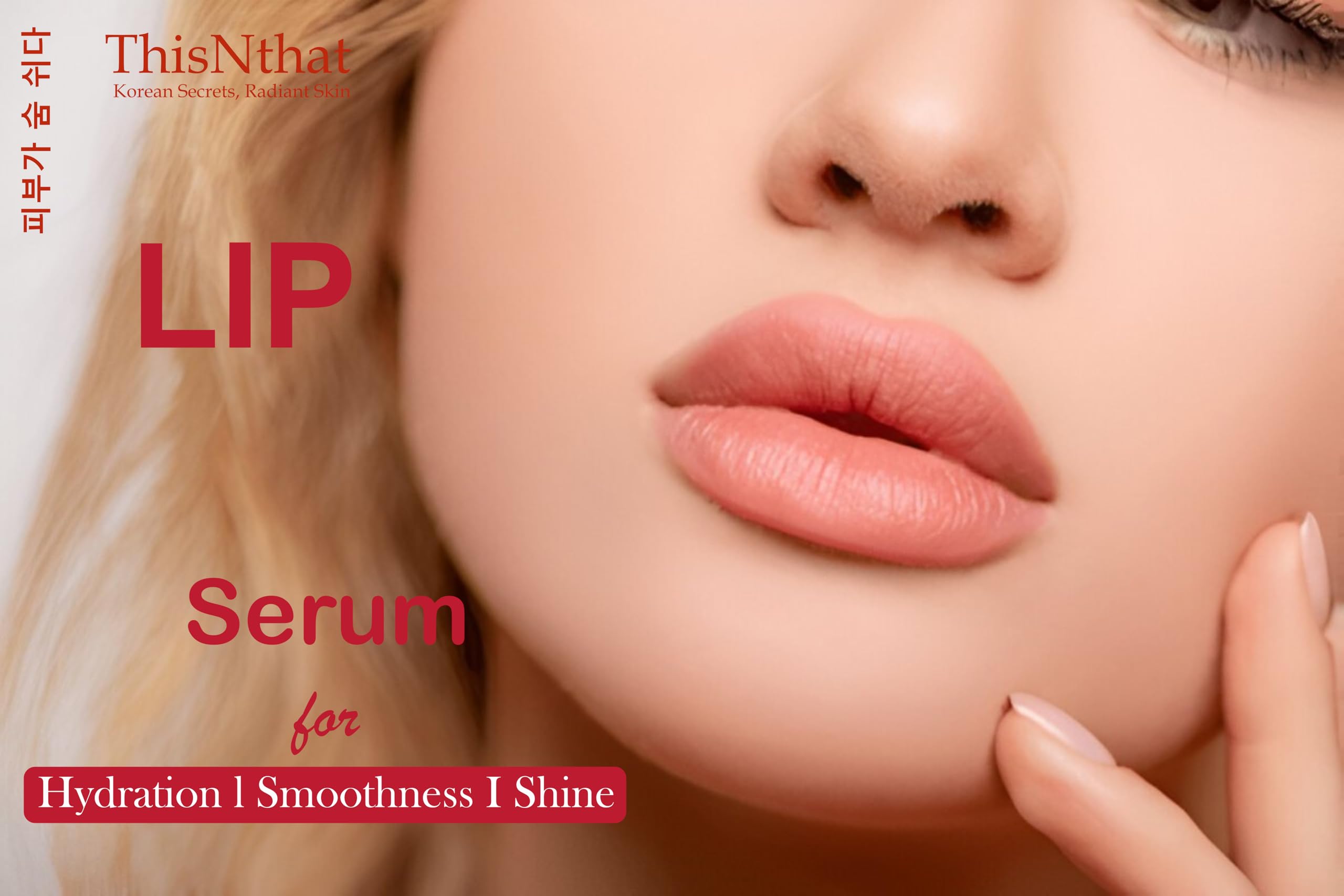 ThisNthat korean Secrets Beetroot Lip Serum for Pink, Glossy & Hydrated Lips | Natural Lip Brightening & Moisturizing Formula – 30 ml 1