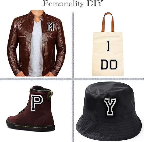 Miniatura 50 de 30 parches de números para planchar, apliques de números bordados del 0 al 9, parches de números para ropa, vestido, sombrero, calcetines, jeans