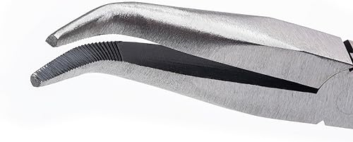 Miniatura 4 de SATA ST70003U - Juego de alicates en X dobles de 2 piezas, cuerpo recto y punta de 45 grados, con asas verdes y un diseño de punta larga