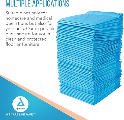 Vista 11 de Dynarex Almohadillas absorbentes desechables, 17 x 24 pulgadas, 1341, 1, 1