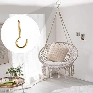Metal Python Screw Tensioner 21x150 Pull Lift Ceiling Open Mouth Hook Chandelier Hanging Kit 5 Pieces