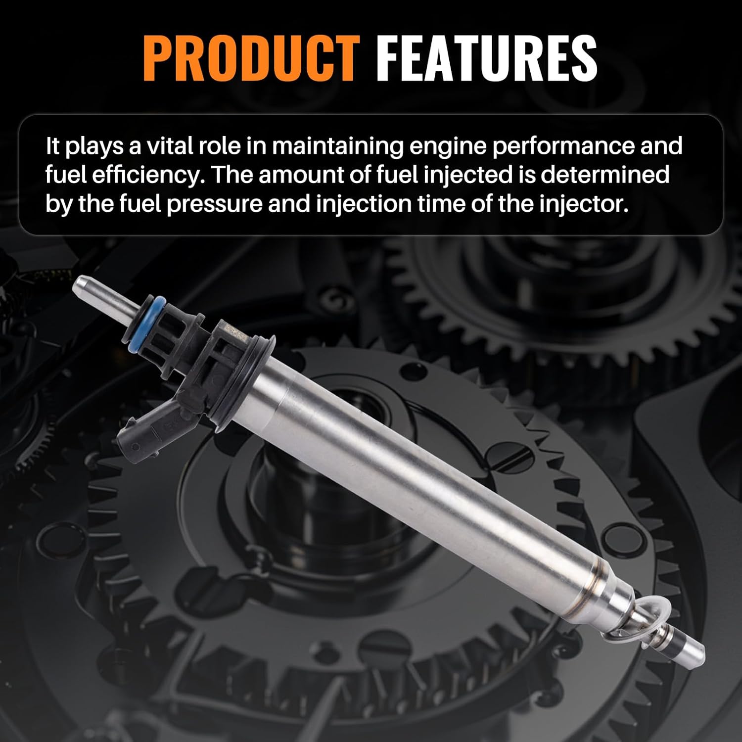 A2780700687 Fuel Injector Nozzle Compatible with Mercedes-Benz C300 ML350 GLK350 E350 E400 SLK350 GL450 CLA250 CLS400 2011-2023 Sprinter 1500 2500 Replace 0261500065, 2560700187