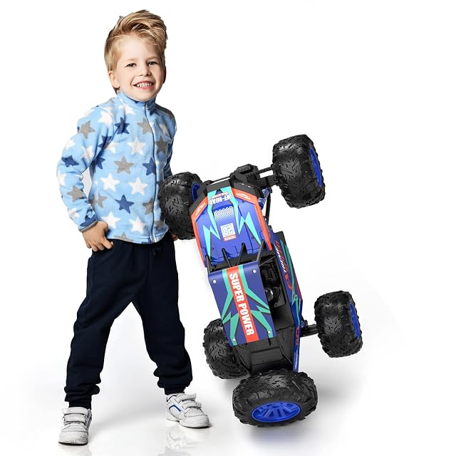 DEERC Large 1 8 Scale Upgraded Monster Truck Remote Control Car for Adults Boys Off Road RC Cars