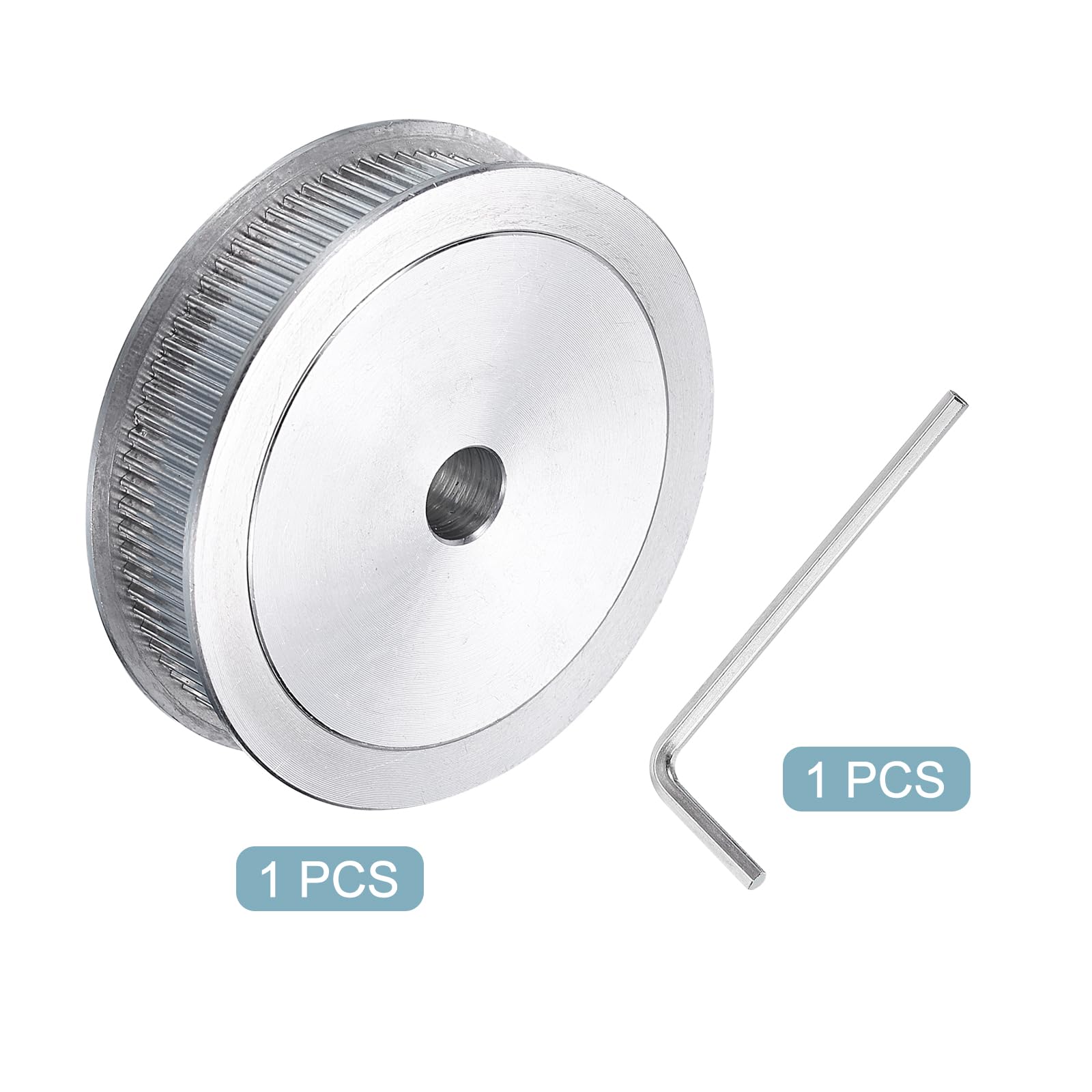Ruedas Sincrónicas GT-2 De 20 Y 40 Dientes Con Correa 200mm, Aluminio, Para Máquinas Industriales