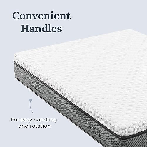 Miniatura 6 de Yogabed - Colchón de espuma viscoelástica con tejido de alto rendimiento que absorbe el calor y la absorción, espuma viscoelástica certificada