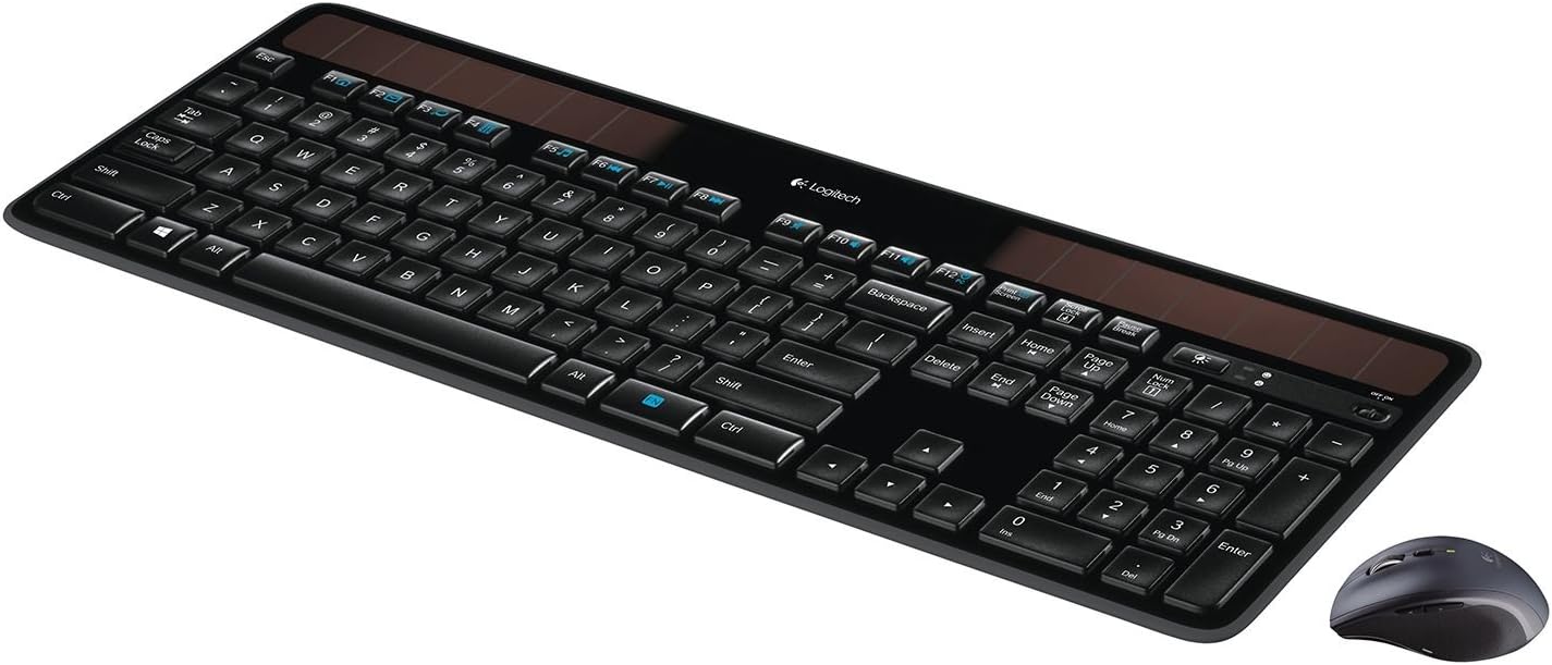 Logitech MK750 Wireless Solar Keyboard & Marathon Mouse Combo