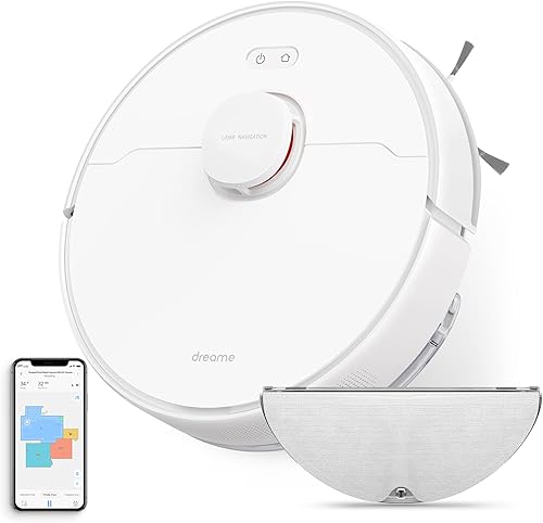 dreame D9 Max Aspirateur Robot Laveur 2 en 1, Navigation LDS Intelligente Laser 