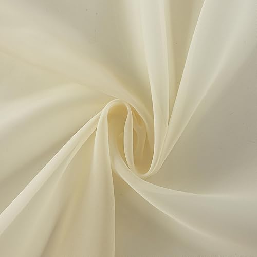 Miniatura 6 de AZRMT Cortinas traslúcidas grises para ventana pequeña de 63 in de largo para cocina, dormitorio o sala de estar, cortinas clásicas con bolsillo