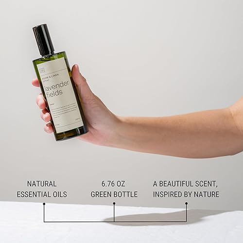 Miniatura 4 de Craft & Kin Spray de habitación, spray de lavanda de 6.76 onzas, aerosol de lino para ropa de cama, spray de almohada, aerosoles de habitación para