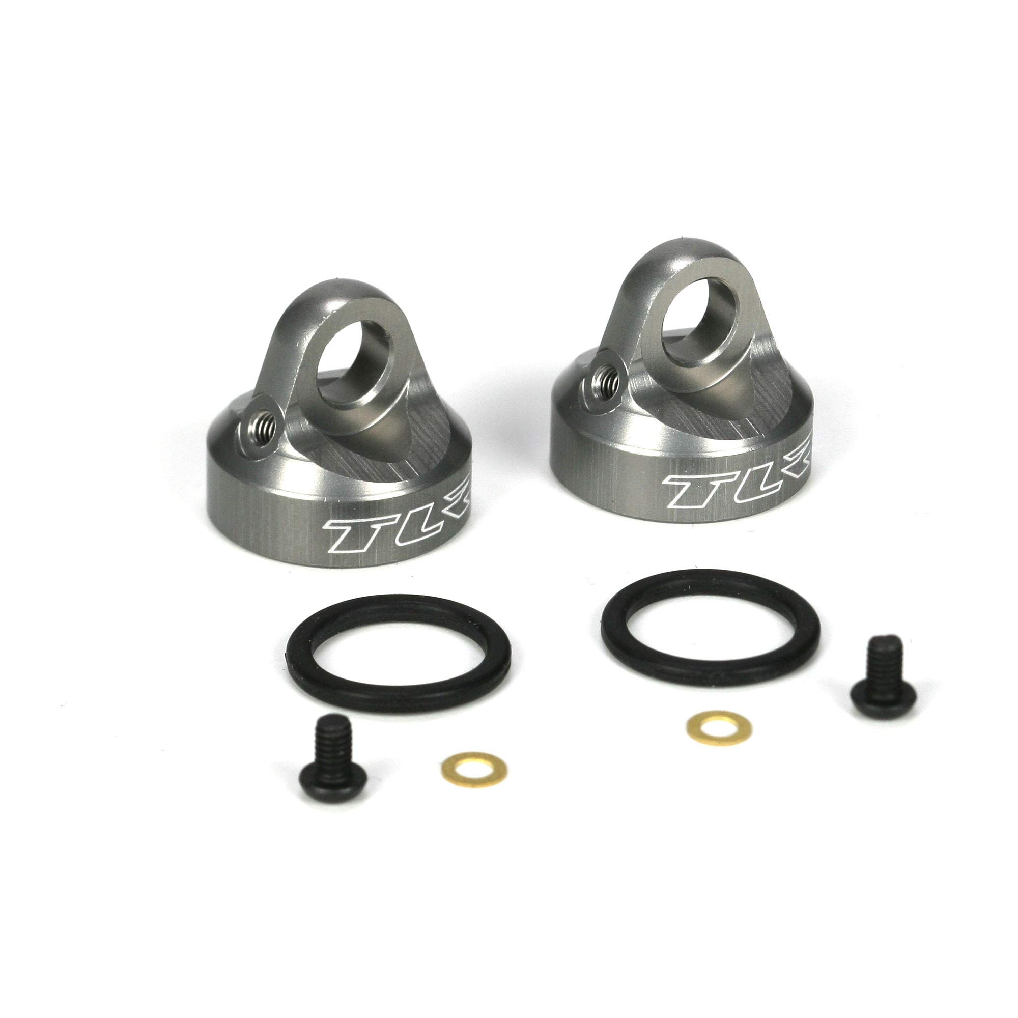 TEAM LOSI RACING Bleeder Shock Caps Aluminum (2): TEN