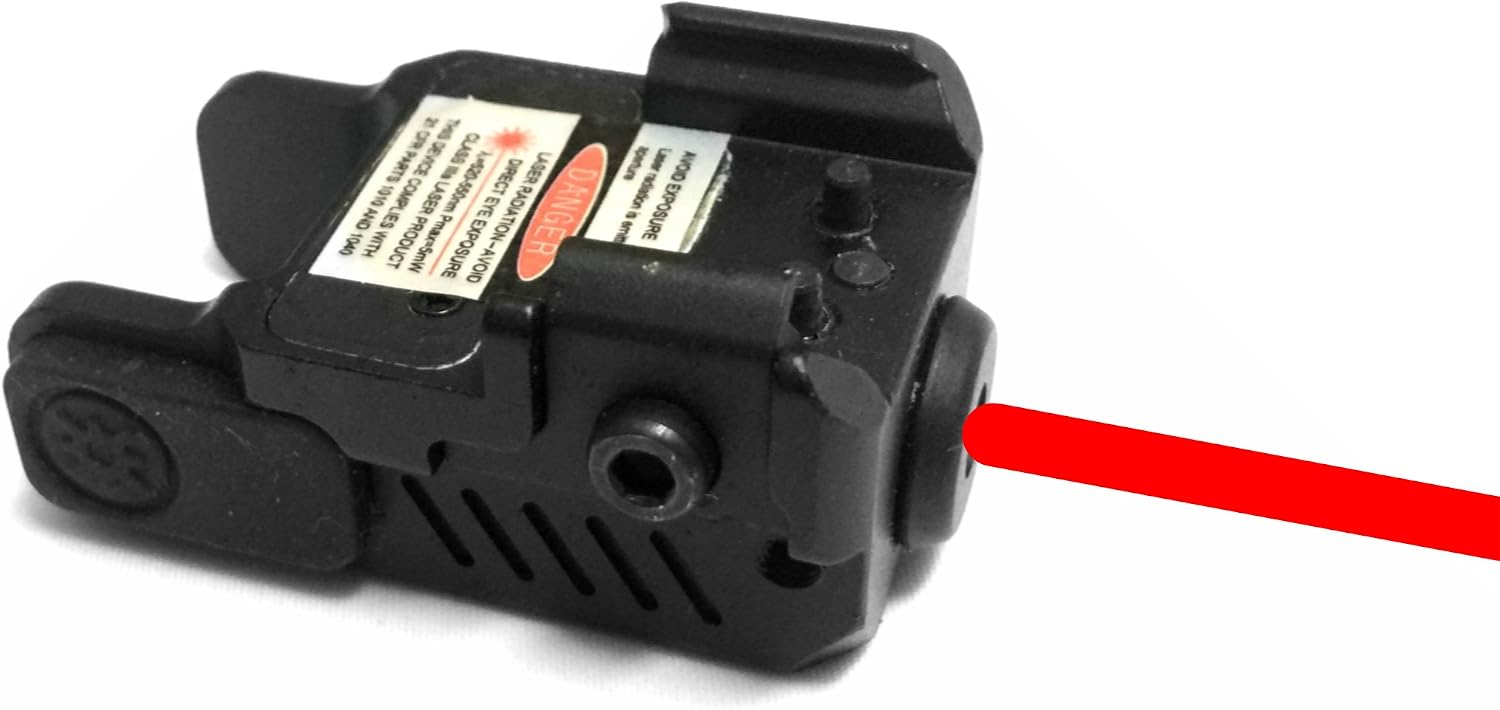 Ade Advanced Optics HG54R Strobe Laser Sight for Pistol Handgun, Red