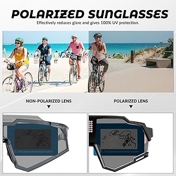 Occhiali Ciclismo ROCKBROS Fotocromatici E Polarizzati - UV400, Montatura TR90 Ultra Leggera Per Uomo E Donna - Foto 9