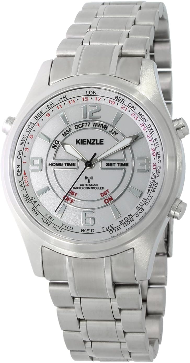 Kienzle v71091437290 – Wristwatch Men's, Stainless Steel Silver Strap