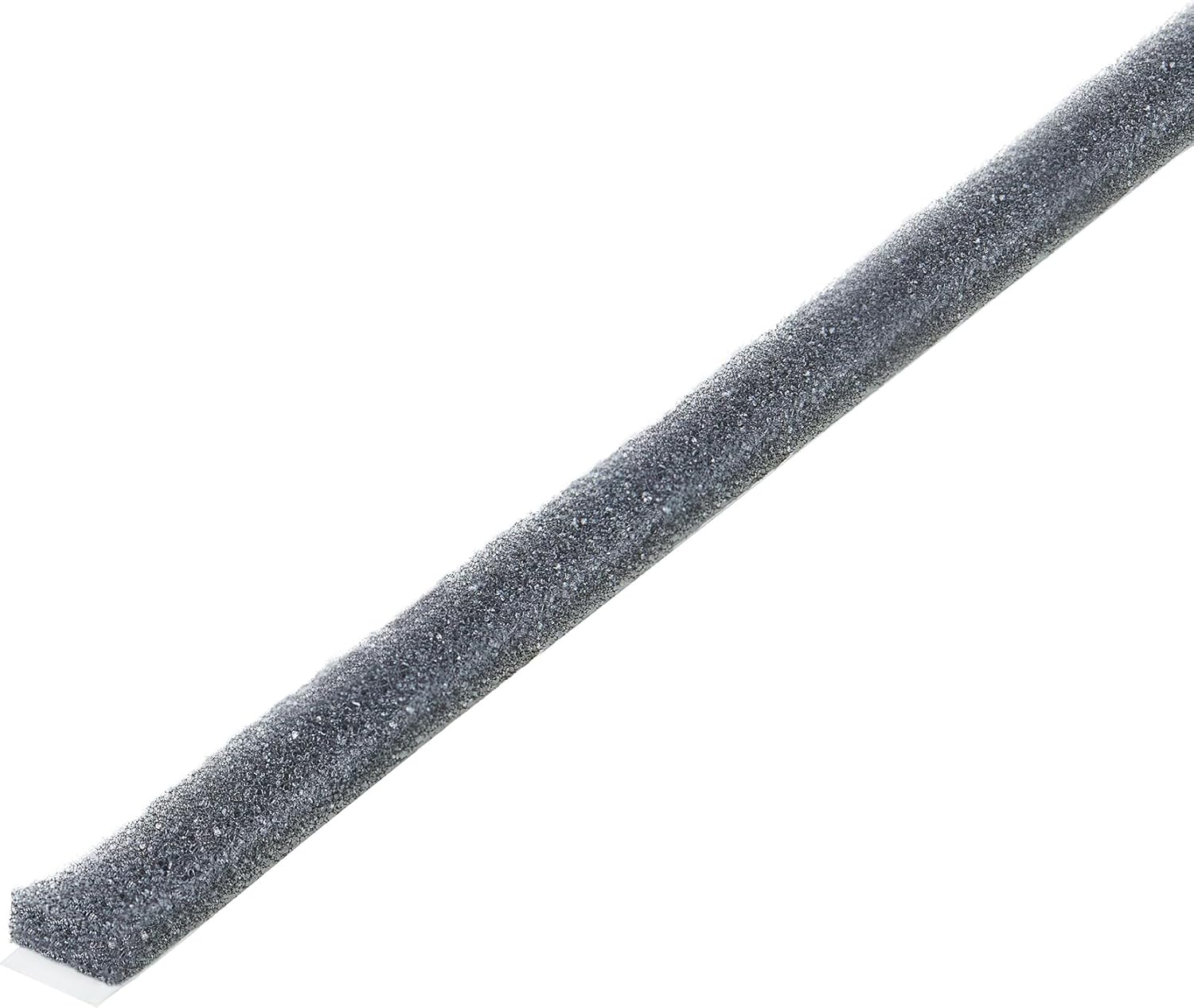 MD Building Products 02055 3/16 in. x 3/8 in. x 17 ft. Gray Economy Foam Window Seal for Small Gaps