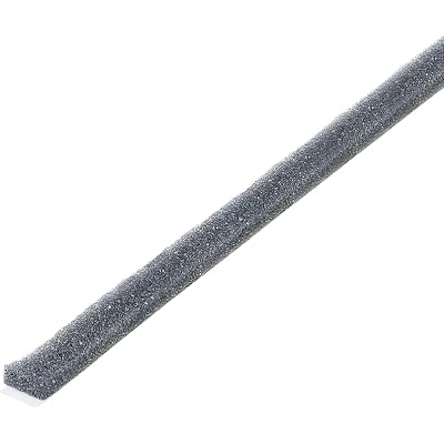 M-D Building Products 02055 3/16 in. x 3/8 in. x 17 ft. Gray Economy Foam Window Seal for Small Gaps
