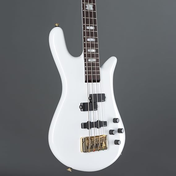 Spector Euro 4 Classic Bass Guitar - Solid White