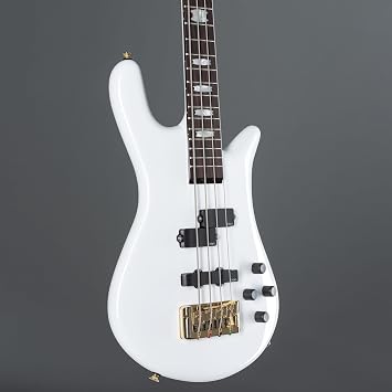 Spector Euro 4 Classic Bass Guitar - Solid White