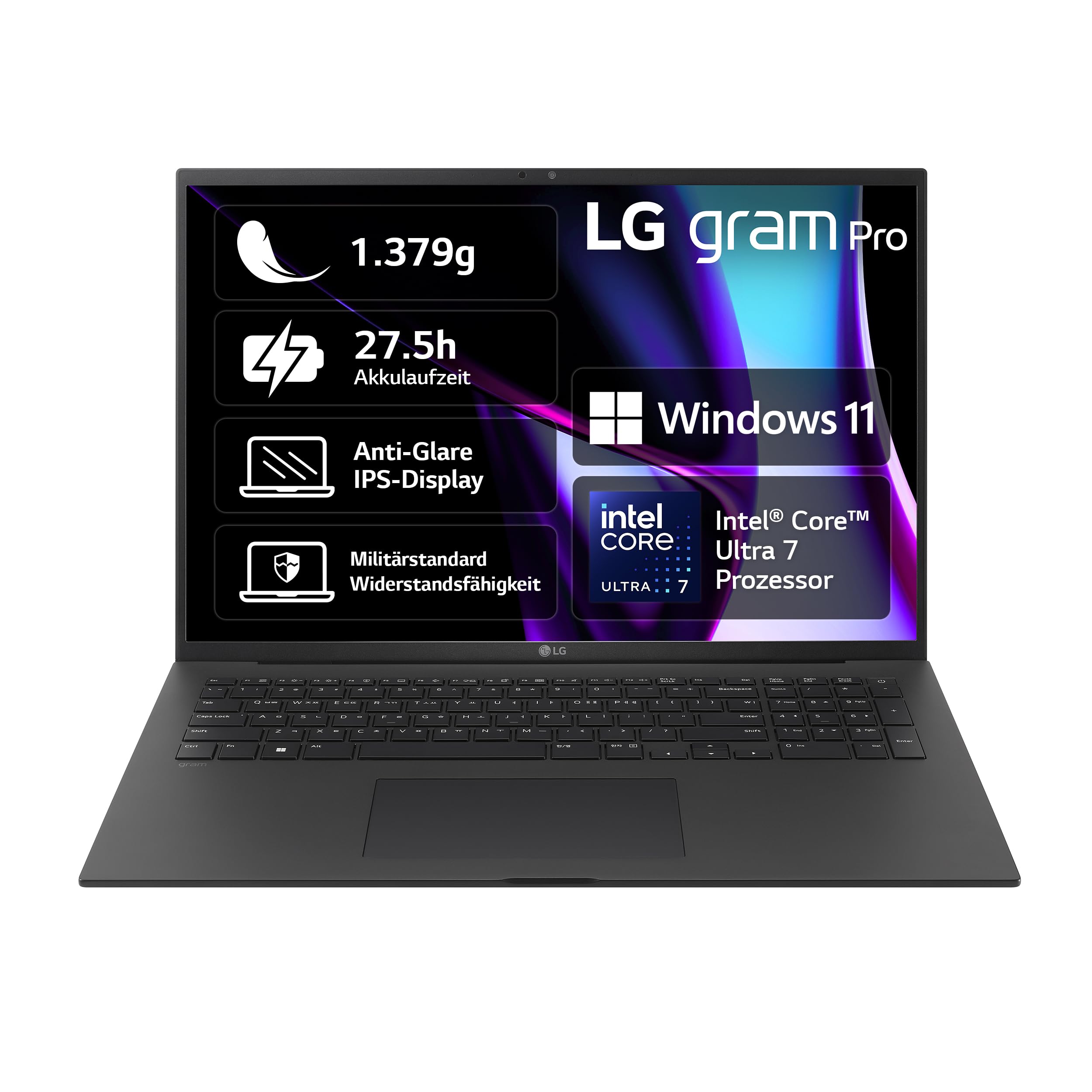 2024 LG Gram Pro - Ordenador portátil de 17 pulgadas (1379 g