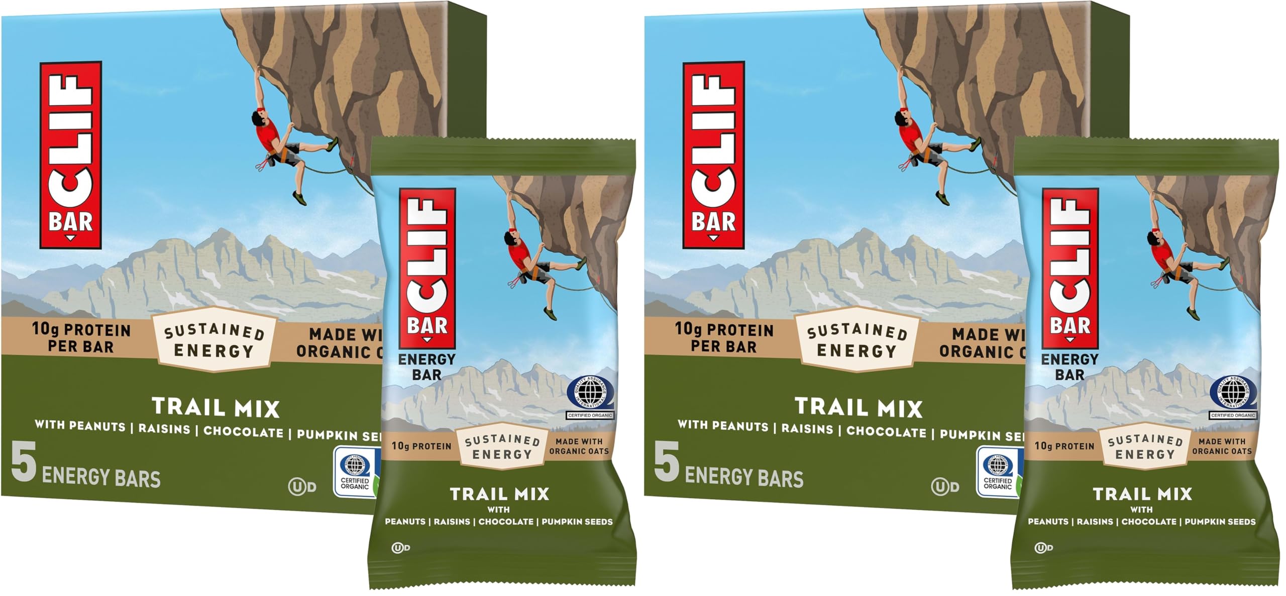 CLIF BAR Protein Energy Bars, Crunchy Peanut Butter, 15ct — Amazon image 24