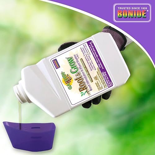 Miniatura 6 de Bonide Garden Rich - Estimulador de raíces y crecimiento y solución de inicio de plantas, fertilizante concentrado de 32 oz 4-10-3 para trasplante