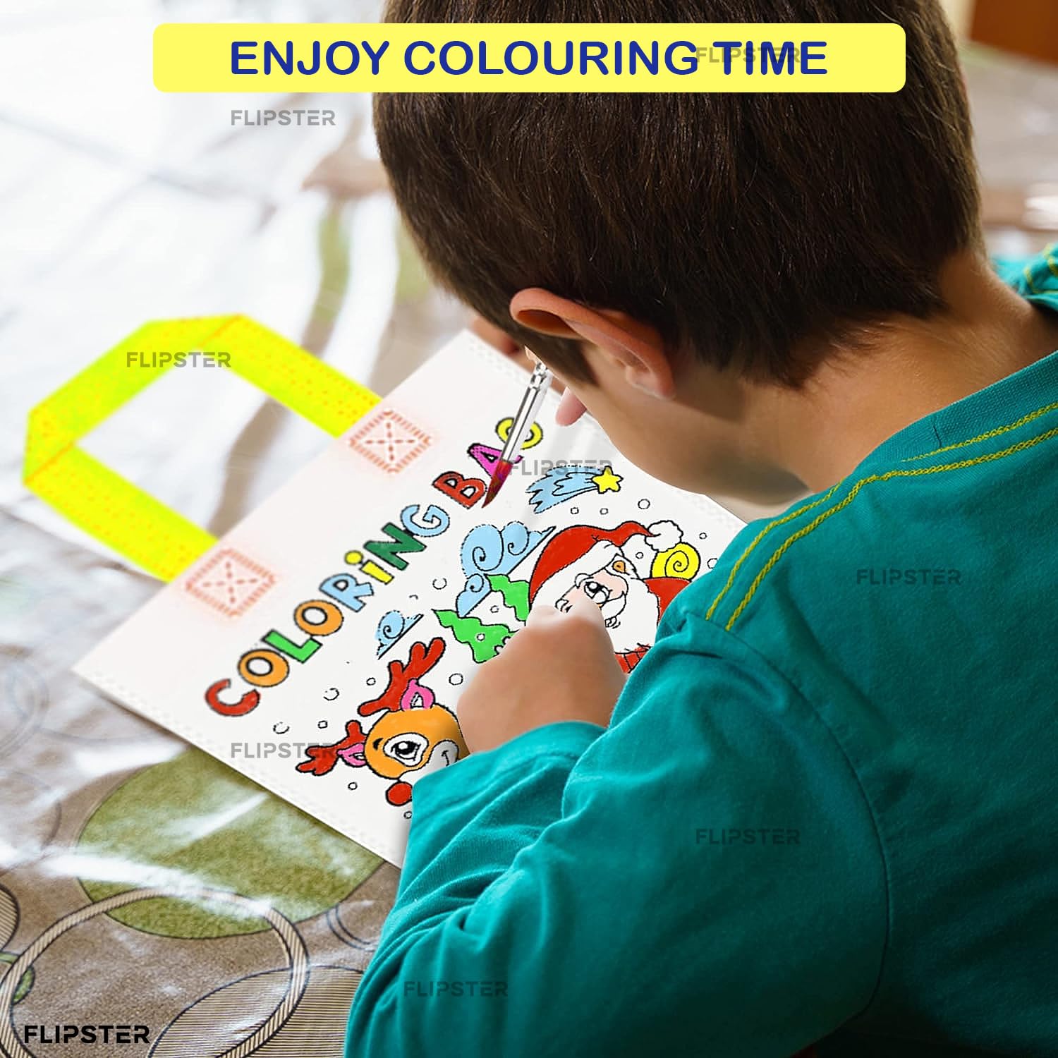 DIY Birthday Gift Bags with Crayons - Set of 12 -5 DIY Birthday Gift Bags with Crayons - Set of 12 -5