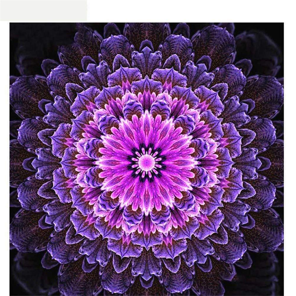 5D Diamantmalerei Mandala Komplettset – DIY Vollbohrer Kit Für Erwachsene (35x35cm)